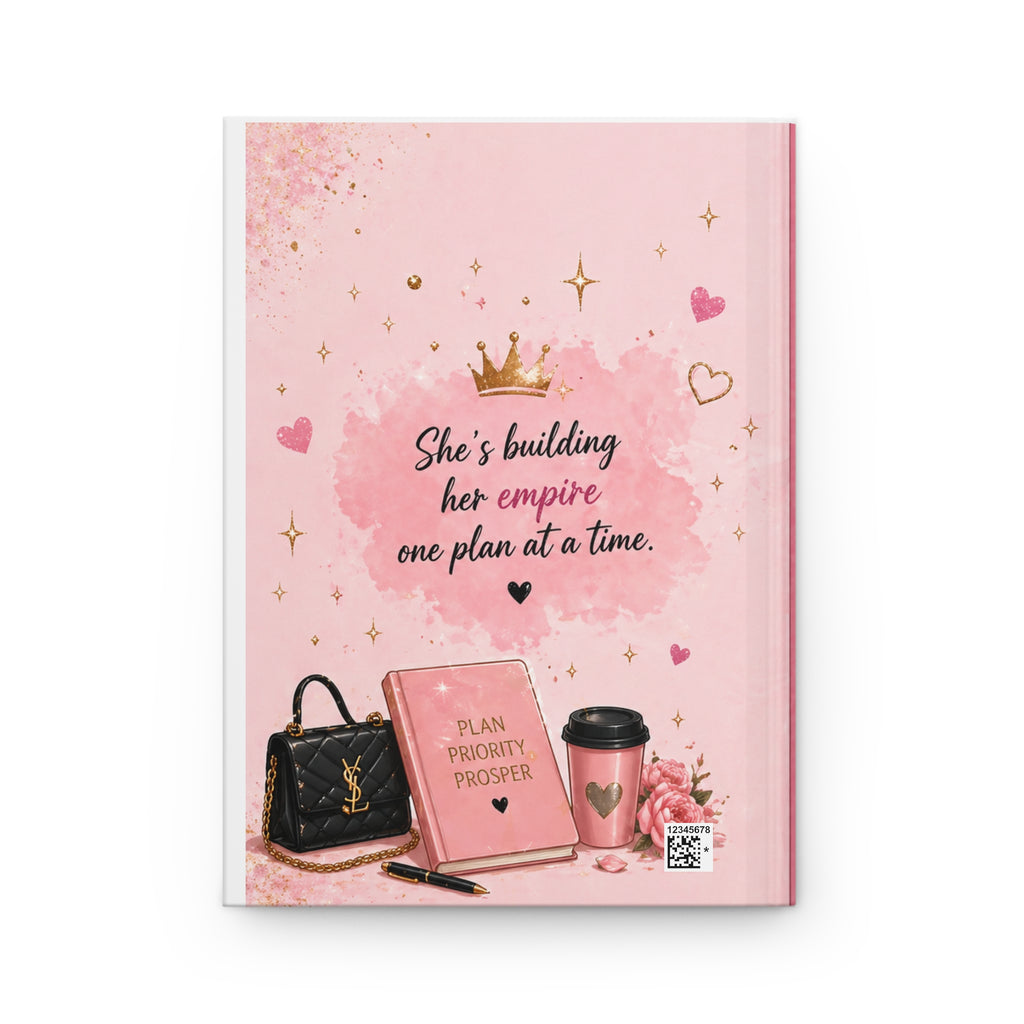 Boss Babe Journal – Pink Aesthetic Goal Planner for Women | Manifestation & Productivity Notebook