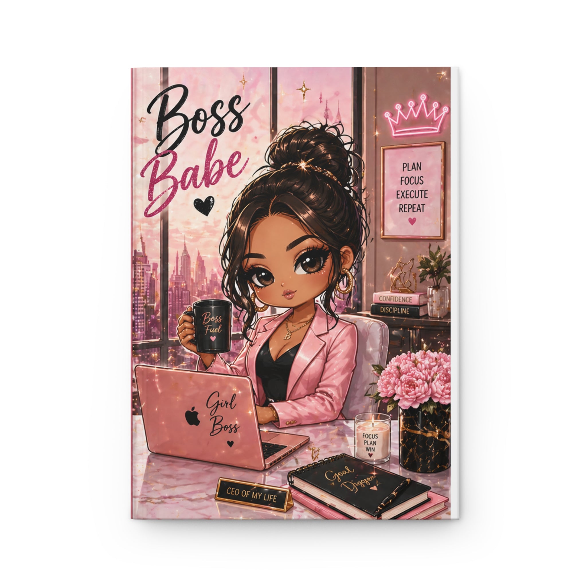 Girl Boss Journal – Luxe Pink Planner for Goals, Focus & Manifestation