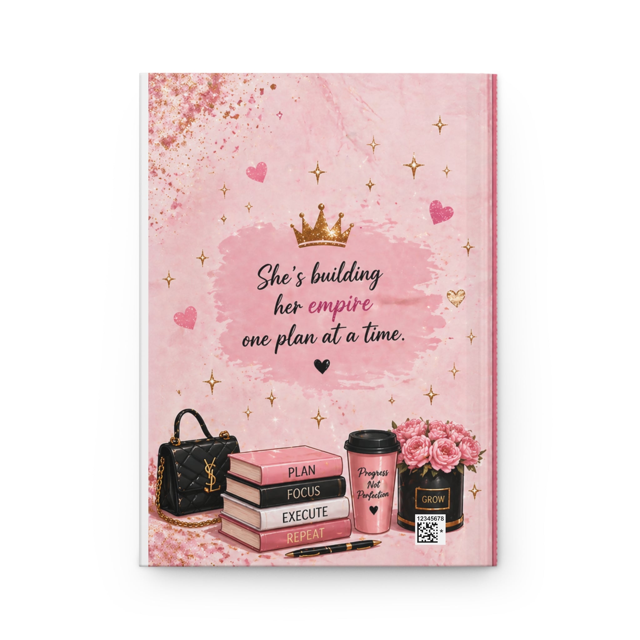 Girl Boss Journal – Luxe Pink Planner for Goals, Focus & Manifestation