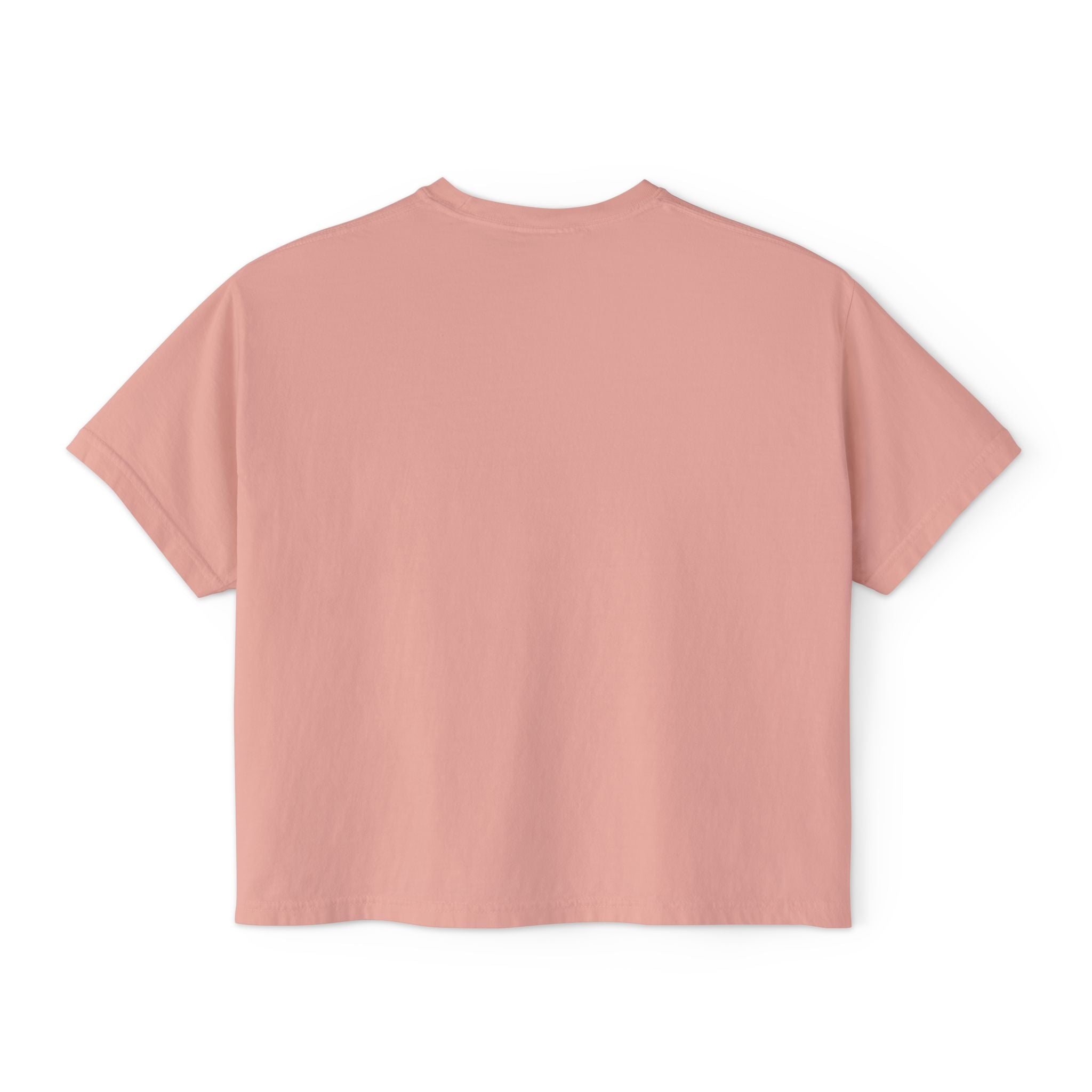 Mama Cowgirl Boxy Tee — Floral Cowboy Boot Graphic