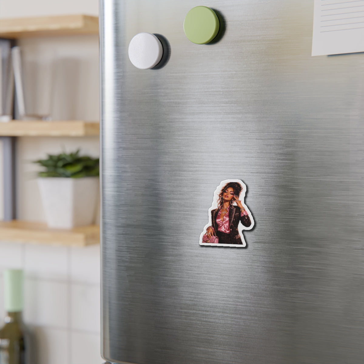 Boss Babe Die-Cut Magnet