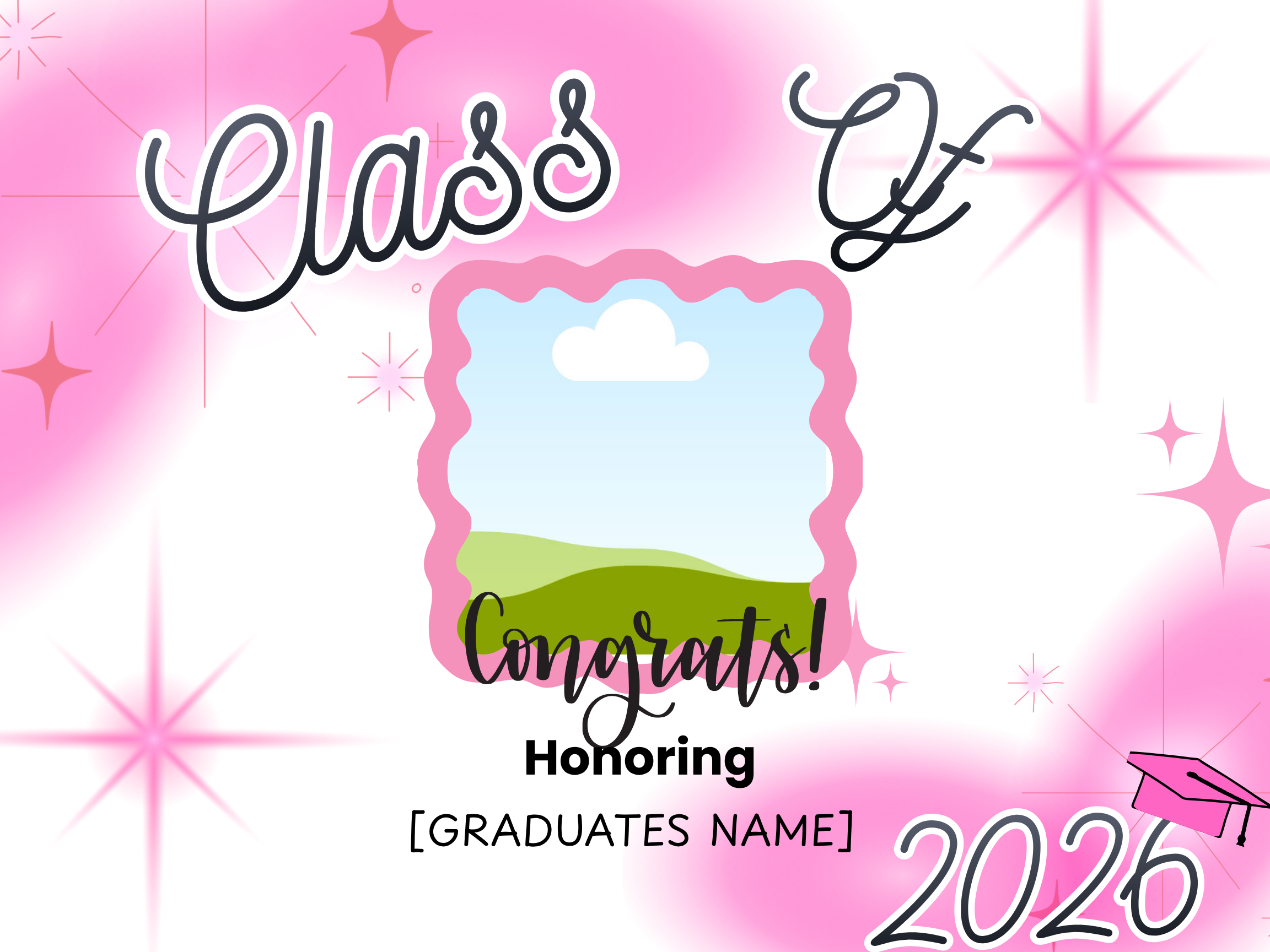 Pastella's "Pink Era" Class Of 2026 Graduation Bundle